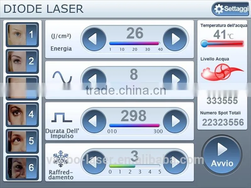 low cost professional laser hair removal machine for sale
