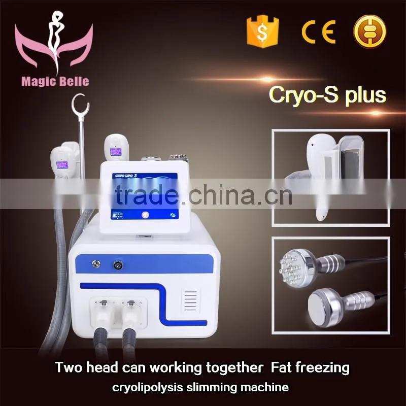 High quality cool tech fat freezing slimming machine 2 cryo handle can Working Same Time cryolipolysis slimming machine in usa