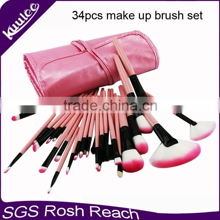 Factory sale round shaped make up cotton loose powder sponge