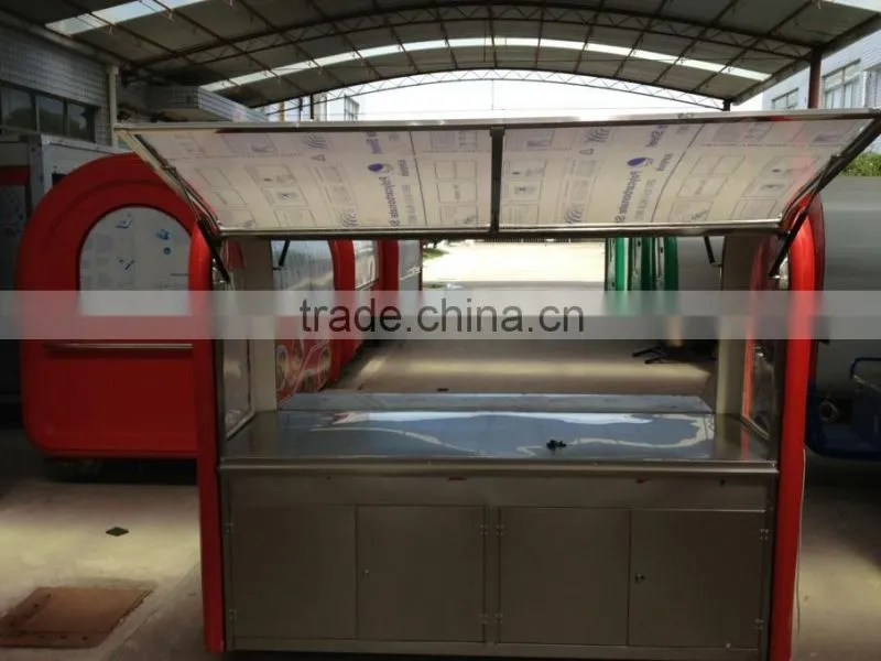 Top selling commercial mobile food car for sale