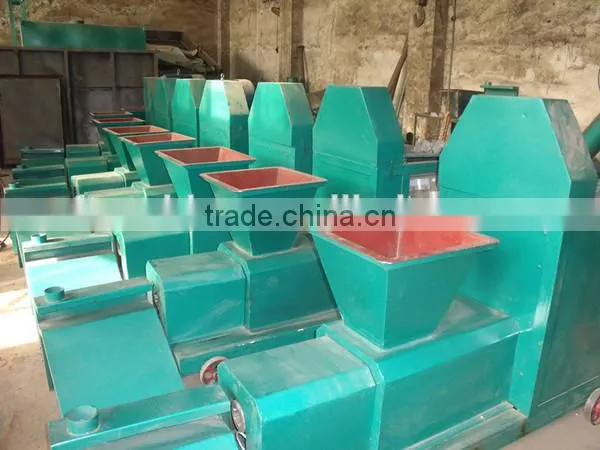CE approved cow dung briquettes making machine with high quality