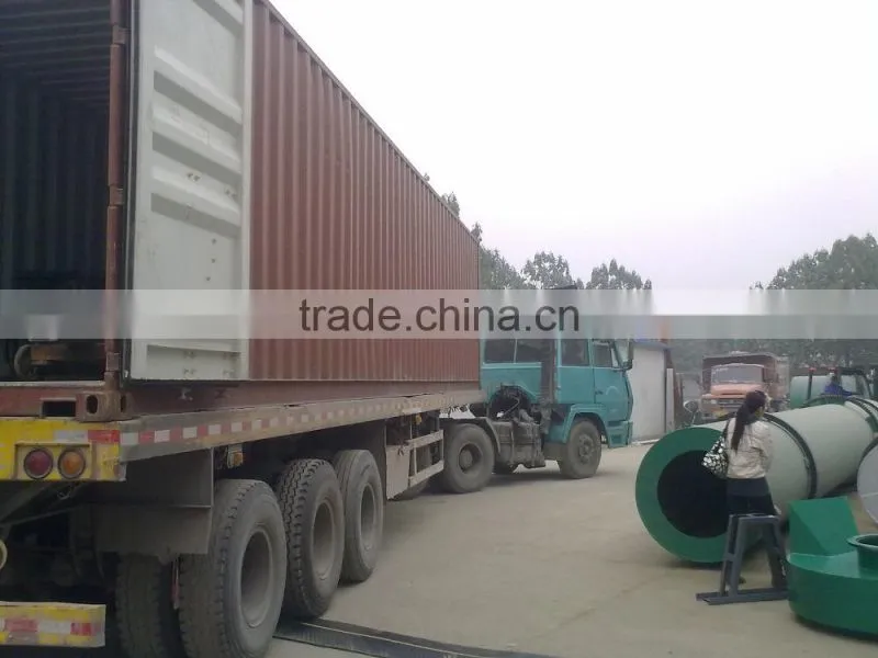 High efficient reliable gypsum rotary drum dryer