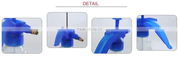 1L plastic hand sprayer with adjustable brass nozzle SX-577 Huangyan Sprayer Company