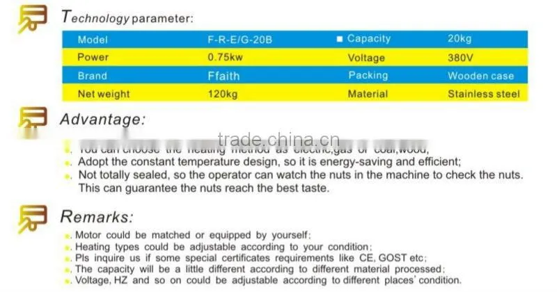 the most environment friendly roasting machine
