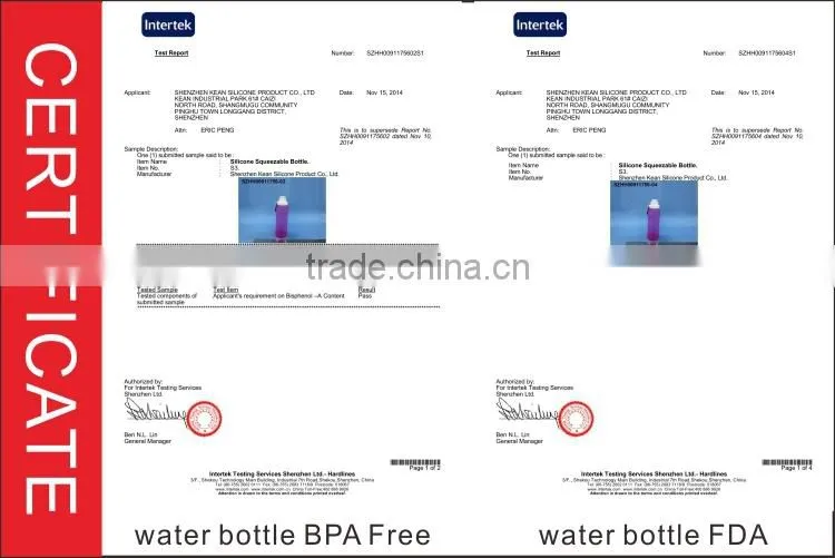2017 New Silicone Foldable Water Bottle Gym Bottles Bike Water Bottles