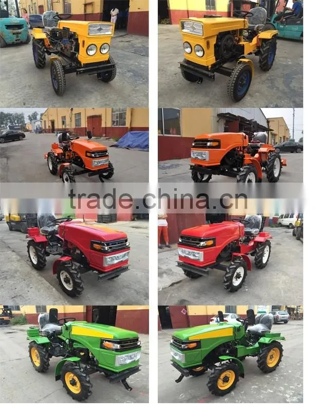 Multipurpose and top rank performance 15HP small tractor mini tractor farm tractor
