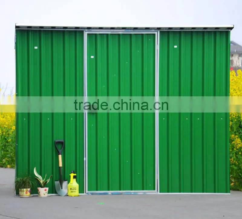 metal dustbin shed for garden
