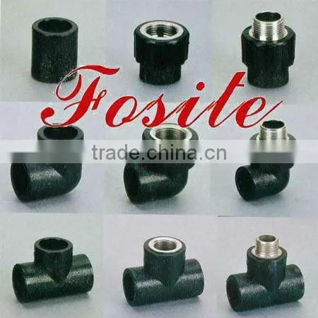 Black PE100 HDPE Pipe Reducer Coupling