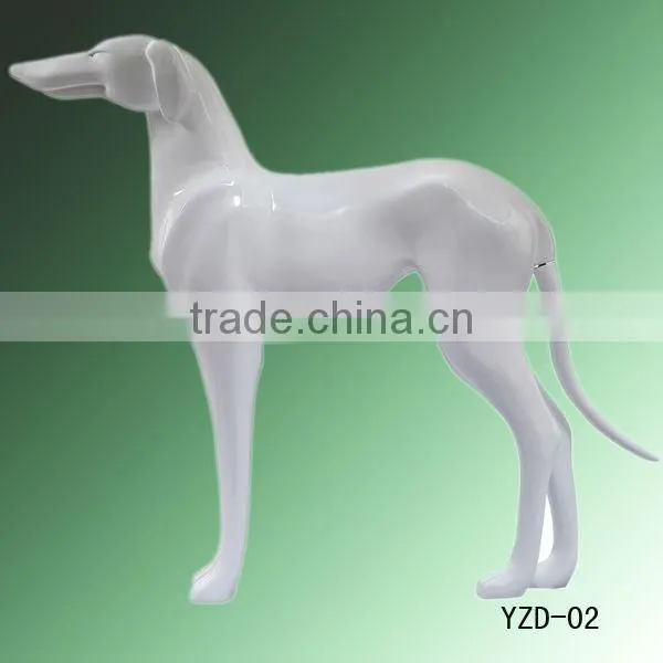 New fiberglass animal model display dog mannequin