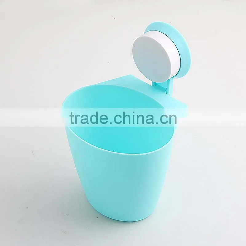 N263 kitchen hanging storage basket with suction cup