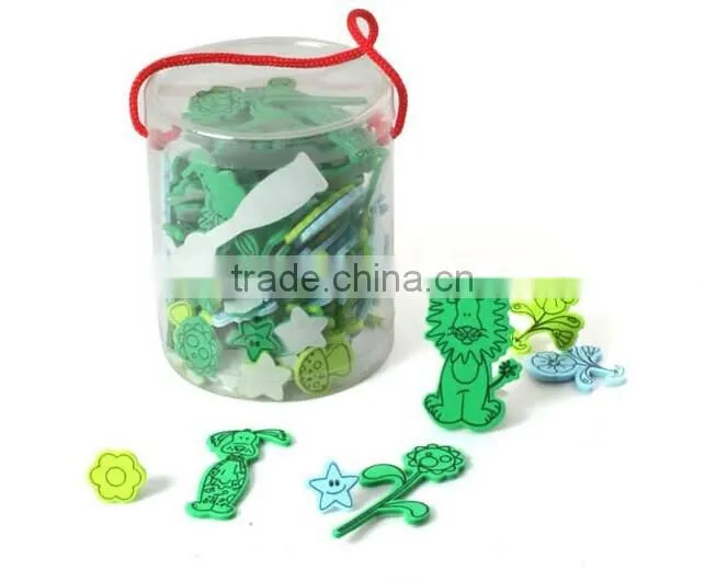 EVA foam glitter educational heart toy kit ,diy EVA foam material kit,wholesalse diy eva products