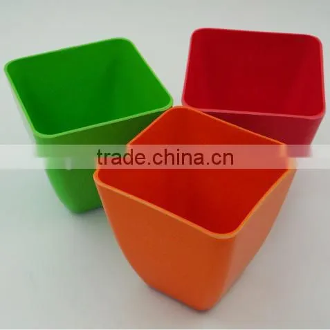 The high quality and best seller 100% Biodegradable Bamboo Fiber Garden Pot