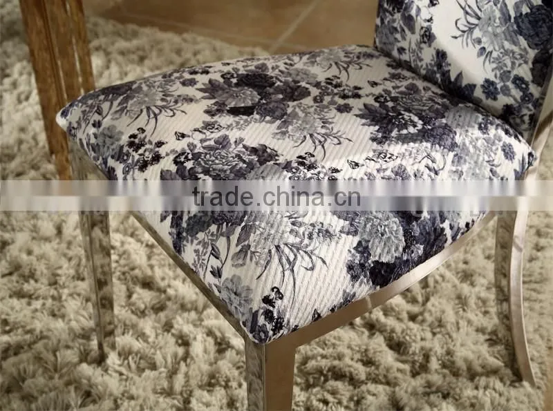 Wholesale stainless steel dining chair for dining room