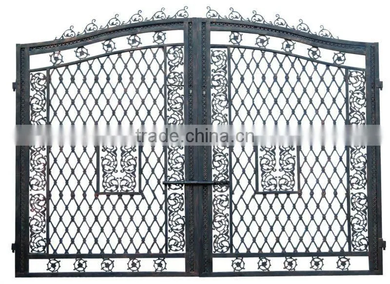 Garden wrought iron gate supplier