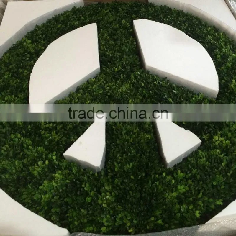Preserved Boxwood Peace Wreath Topiary