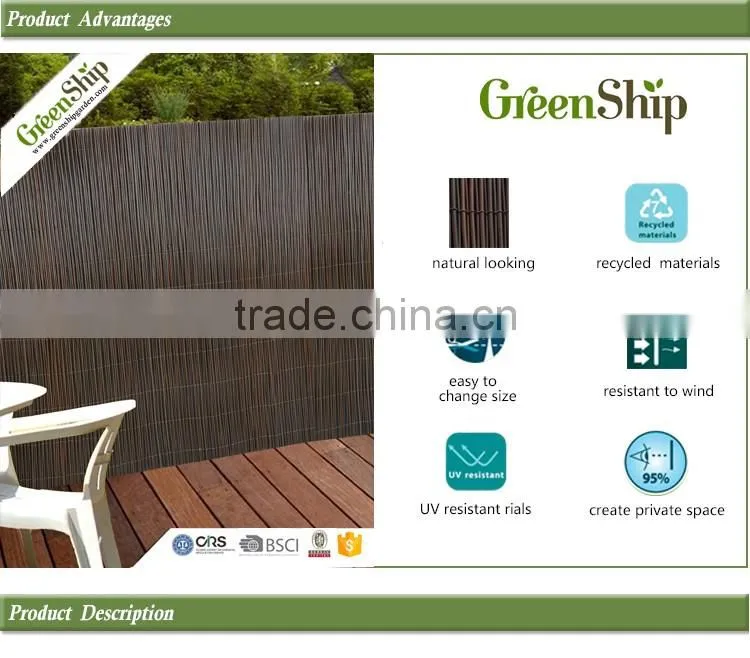 folding barrier plastic fencing /durable/natural looking/uv-protective...
