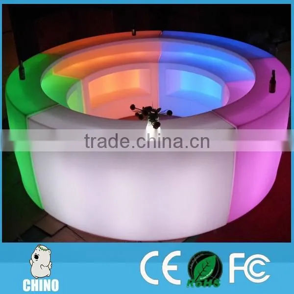 LED Lighting Event Bar Counter high bar counter