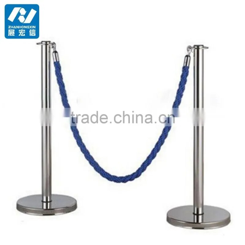 Velour queue rope stanchion ropes and posts