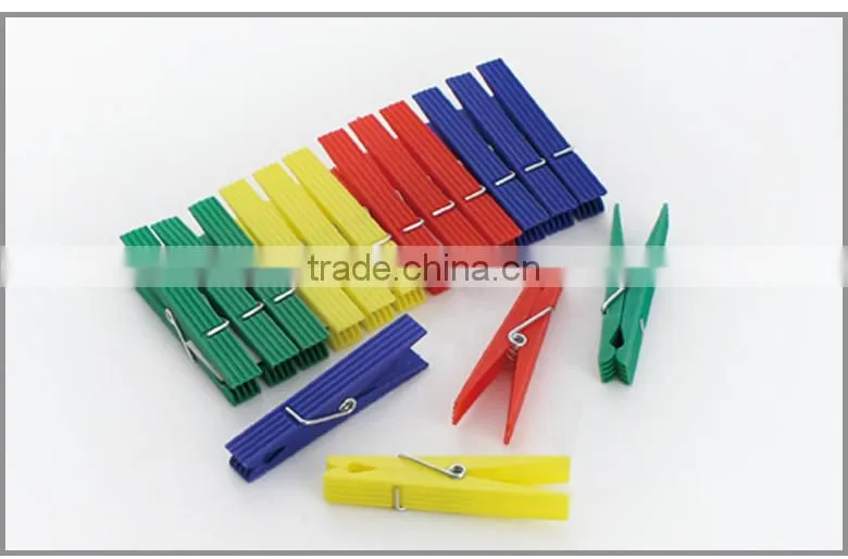 hot sale household plastic clothes hanging clip XY9907
