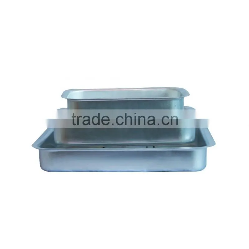 Aluminium Wash White Square Plate