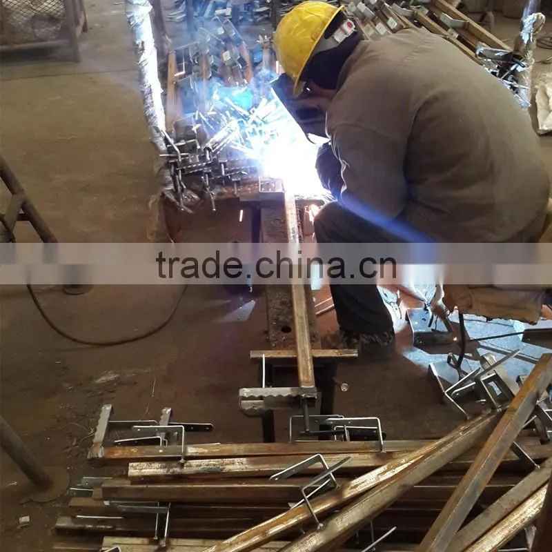 Galvanized scaffolding guardrail for construction