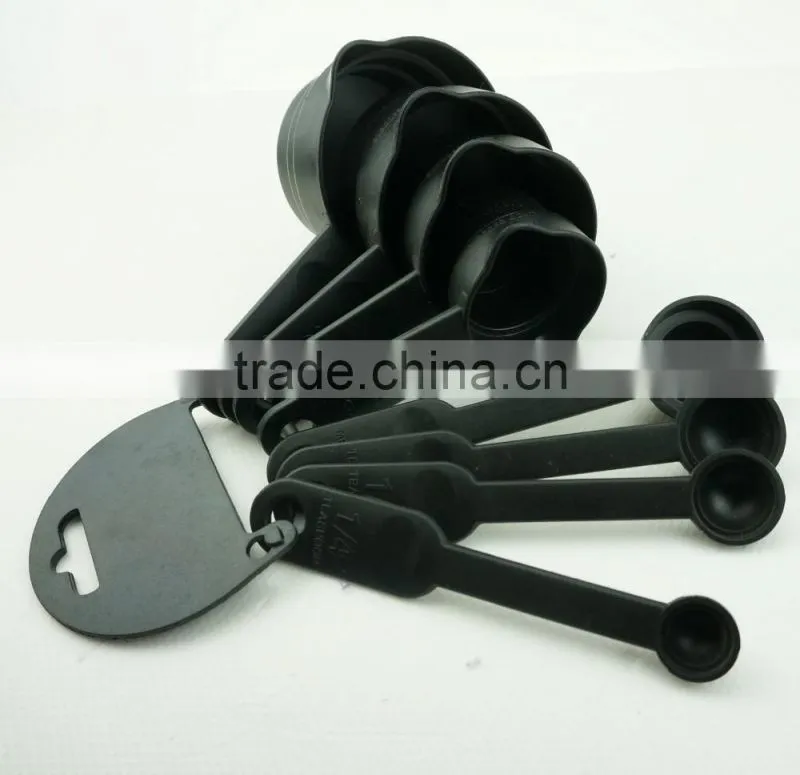 47012 8pcs Plastic Kitchen Measuring Spoon