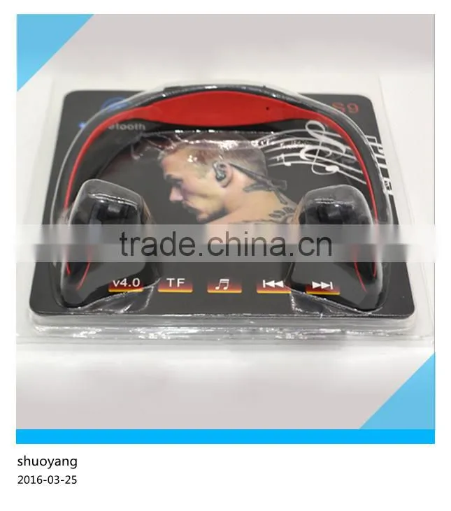 China original factory price mini sports stereo wireless Bluetooth 4.0 sports headset wholesale