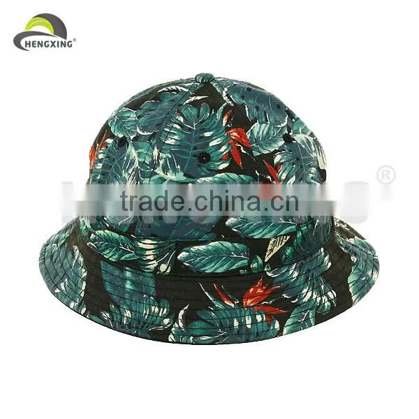 Custom Cheap Floral Blank Bucket Hat Wholesale