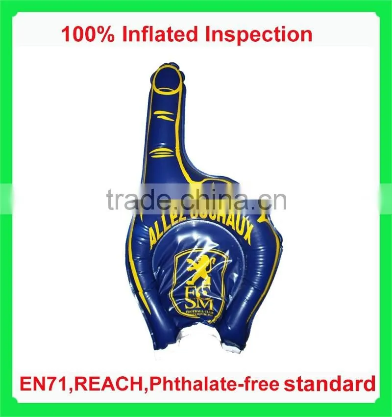 best promotions inflatable pvc hand