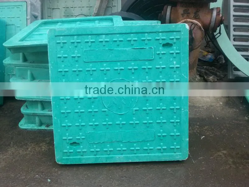 square composite manhole cover plastic