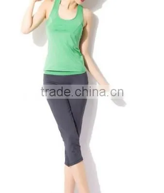 Red Women Aerobics Pant Yoga Clothing Body Building sport wear