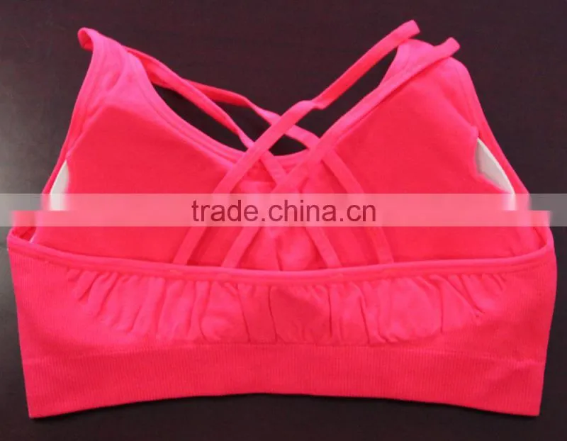 seamless fashion genie bra sports wear