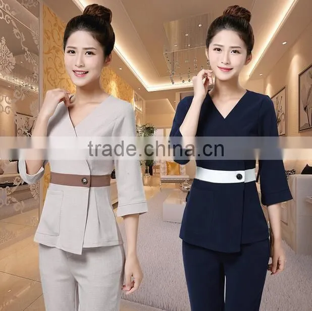 Wholesale High Quality Manufacturer Supply Spa Uniform For Women