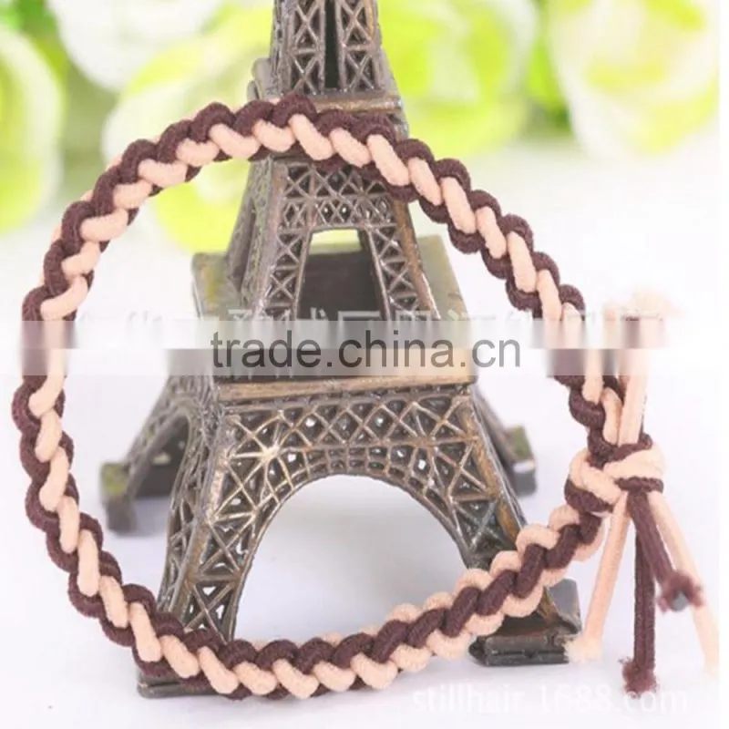 Candy Color Elastic Braid Hairbands