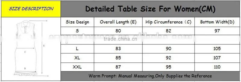 Sky-blue knit tennis stripes elastic waist golf dress for ladies
