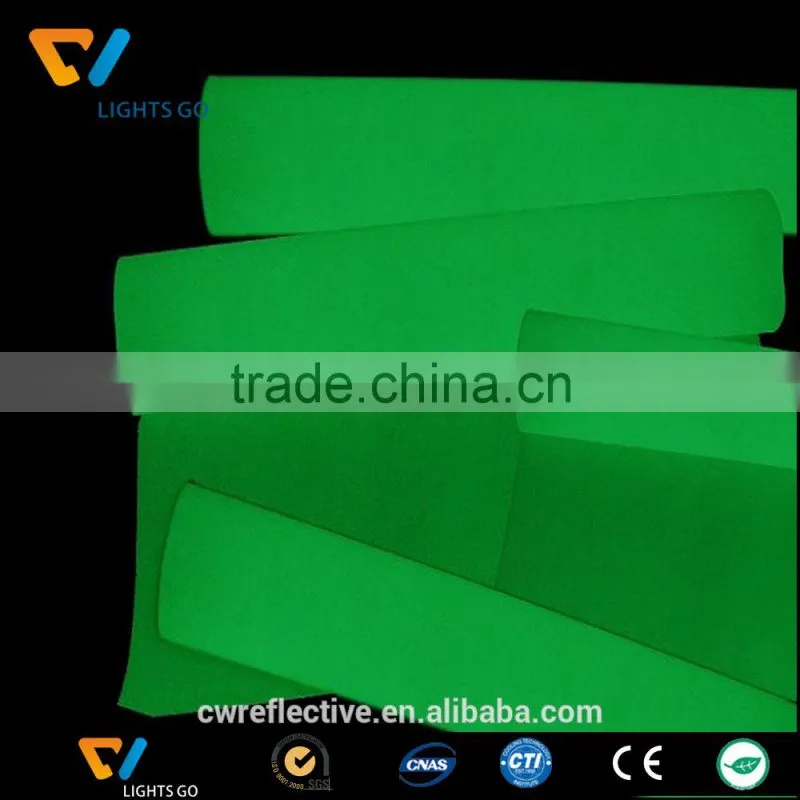 Film paper arrow road sign luminous glow in the dark sticker paper