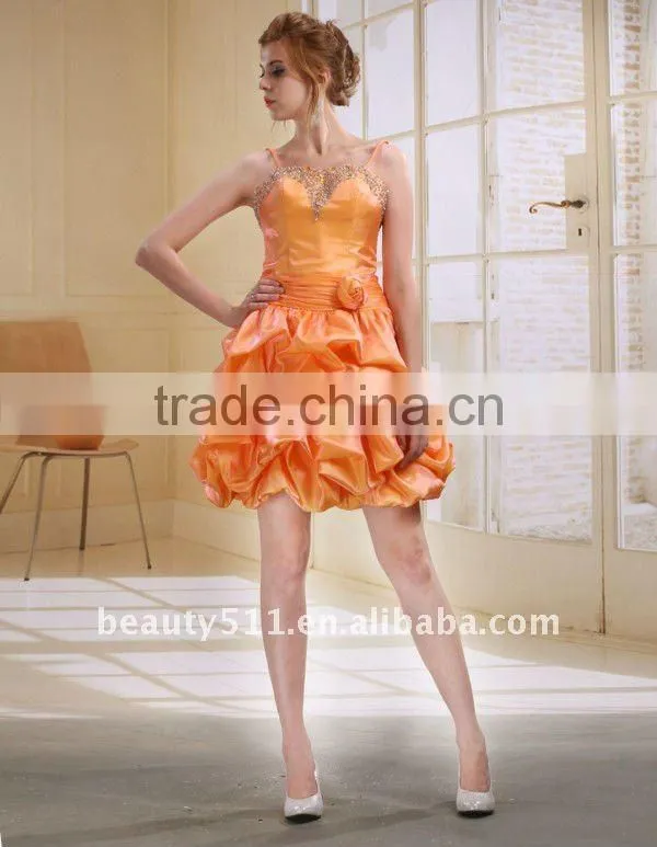 Astergarden Taffeta Short Length Party Gown AS029