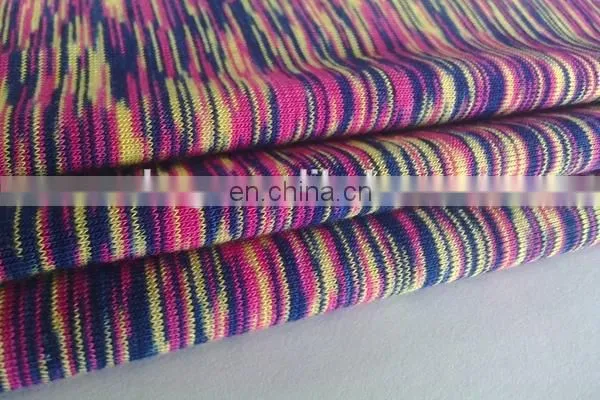 Winfar Textile Yarn Dyed Rayon Stretch Knit Fabric For Dress
