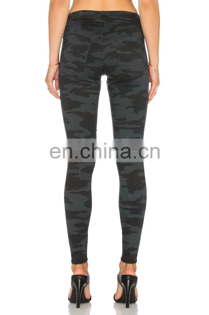Matching Shirt and Pants Lady Military Pants