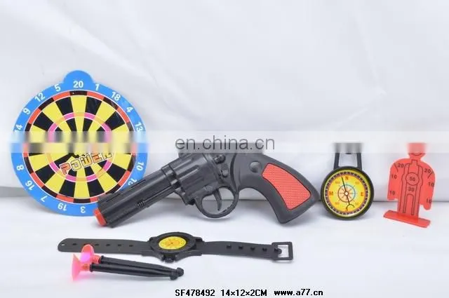 2014 Hot Selling B/O Soft Gun Toys, Plastic Electronics Toys Soft Bullet Gun