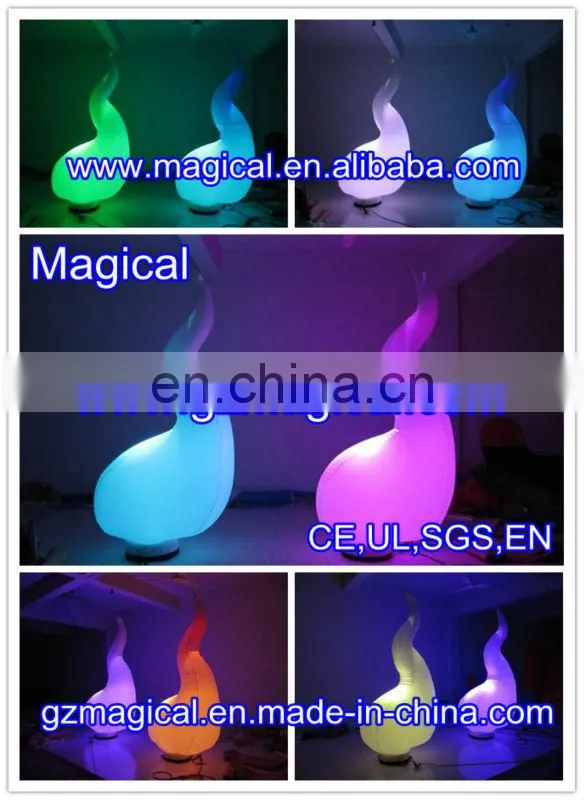 Giant inflatable flower decoration / lighting inflatable flower for decoration
