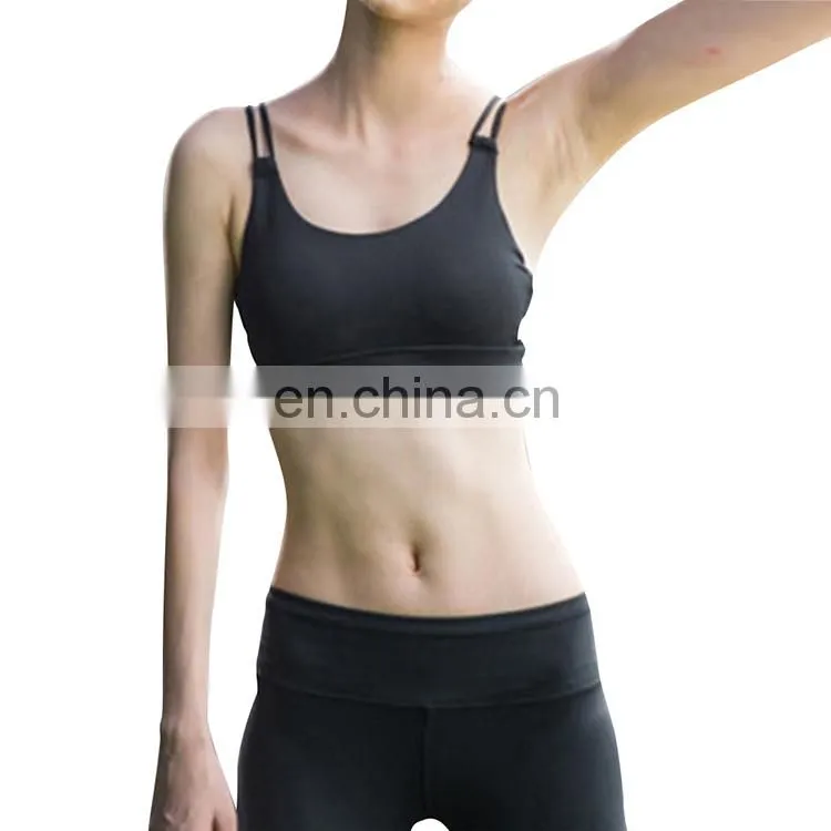 Oem Wholesale Women Push Up Pink Yoga Wear Sports Bra