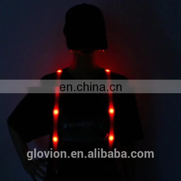 New arrival hot sale LED safety belt sling for logo print