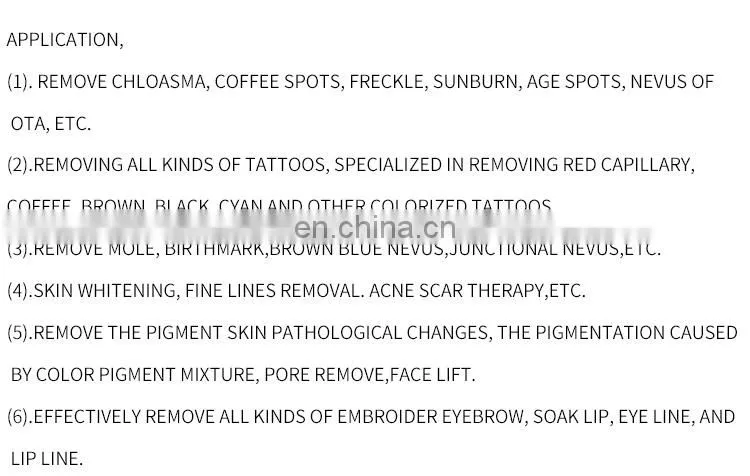 Factory price 4 in 1 korea shr+ipl+rf hair removal tattoo removal nd yag laser 532nm 1064nm 1032nm skin lift beauty machine