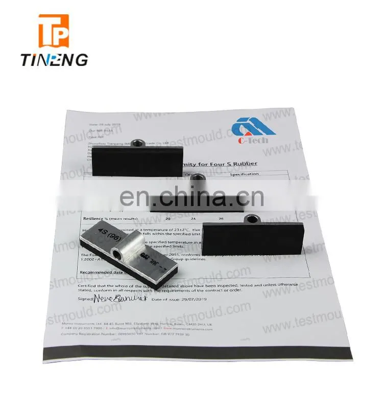 3" 96C FOUR S Rubber slider for Pendulum skid resistance and friction tester spare parts