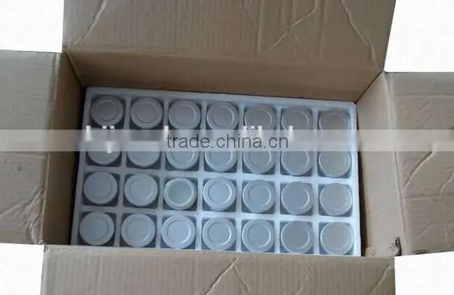 Aluminum nail polish jar