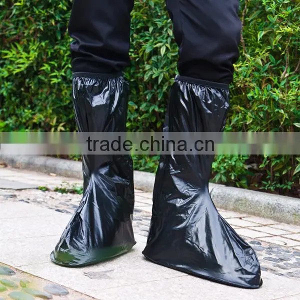 polyester PVC motorcycle rain shoe cover