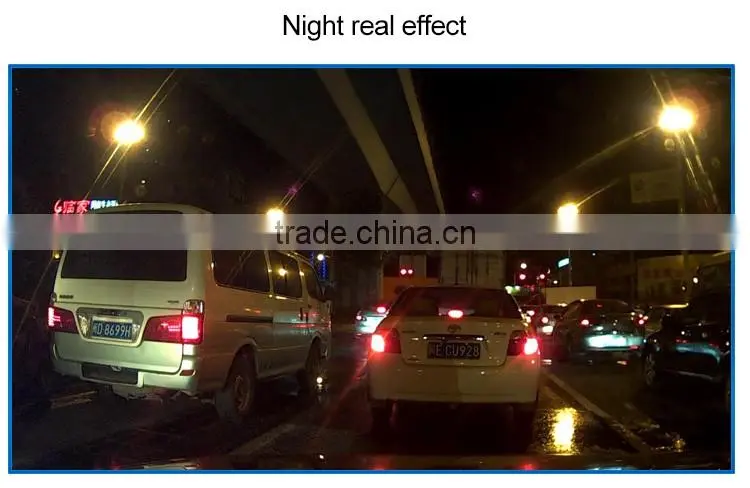 good night vision potable car video camera recorder with gps