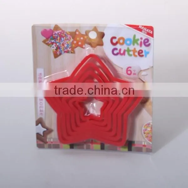 Plastic kitchen tools star shape pancake molds set
