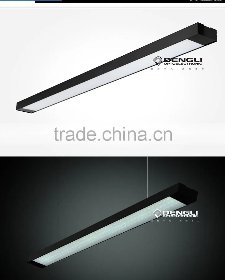 90x1200mm free stitching hanging led linear pendant light for dinning room living room